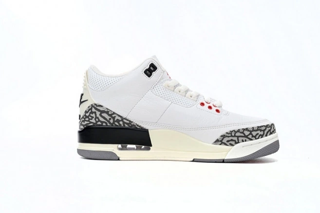Cheap Husky Reimagined Cement White DN3707-100 Retro Jordan 3 0819